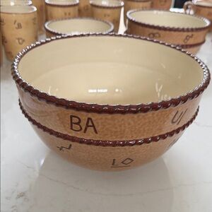 Montana Silversmiths -lifestyles branded collection serving bowl - large.